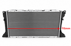 Radiator for JMC TRANSIT 493 Euro3